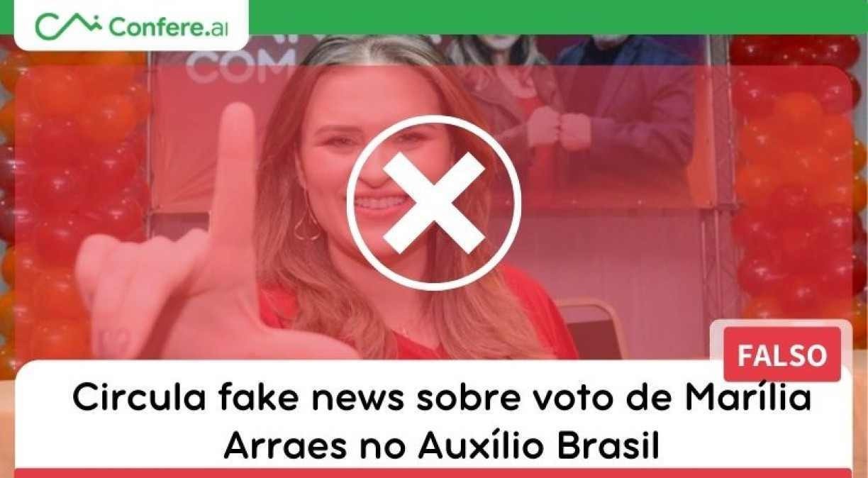 Circula fake news sobre voto de Marília Arraes no Auxílio Brasil