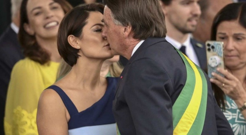 Jair Bolsonaro e Michelle Bolsonaro est&atilde;o juntos desde 2007