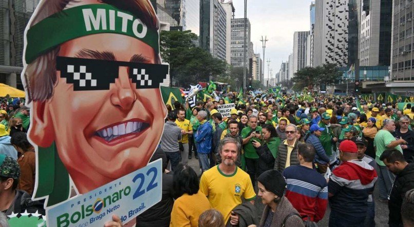 Ato de apoio a Bolsonaro em S&atilde;o Paulo no dia 7 de setembro