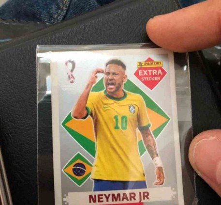 Figurinha Dourada Neymar, Comprar Novos & Usados