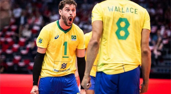 O Brasil disputa a VNL 2023.