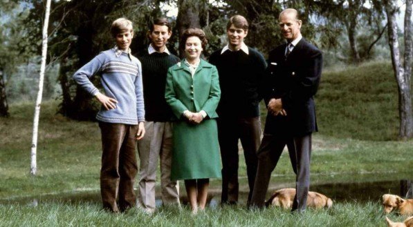 Filhos da rainha Elizabeth