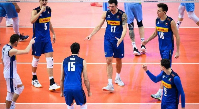 A Itália está na disputa do ouro no Mundial de vôlei masculino 2022