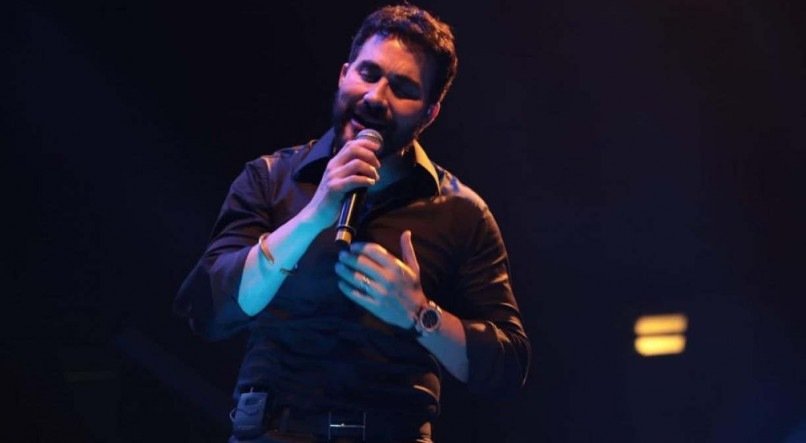 Padre Fábio de Melo no show "Este Sou Eu", no Recife