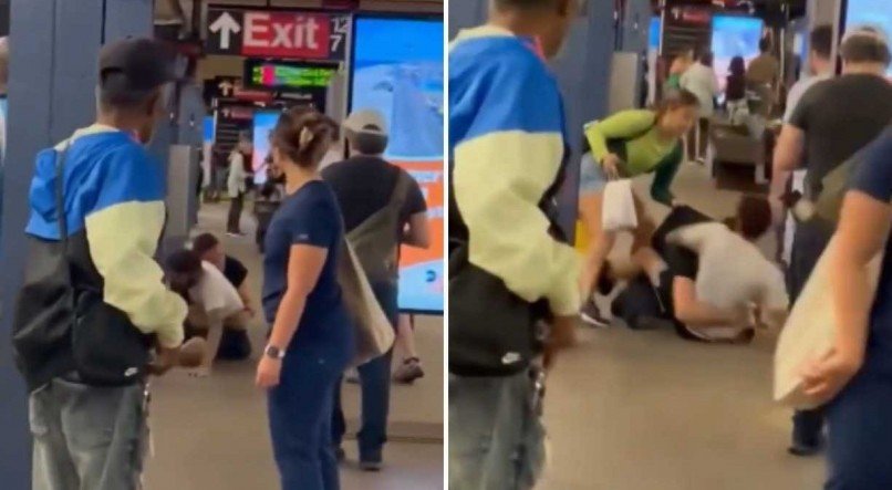 O atleta brasileiro de jiu-jitsu Renzo Gracie se envolveu em uma briga no metrô de Nova York.
