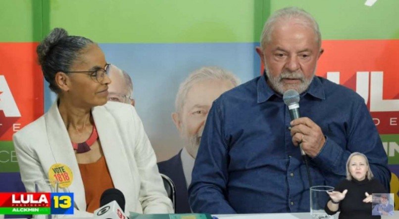 Em coletiva, Marina Silva oficializou apoio a Lula nas Eleições 2022