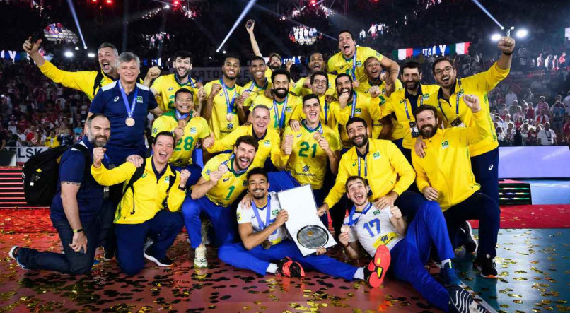 O Brasil disputa a Liga das Na&ccedil;&otilde;es 2023 no masculino.