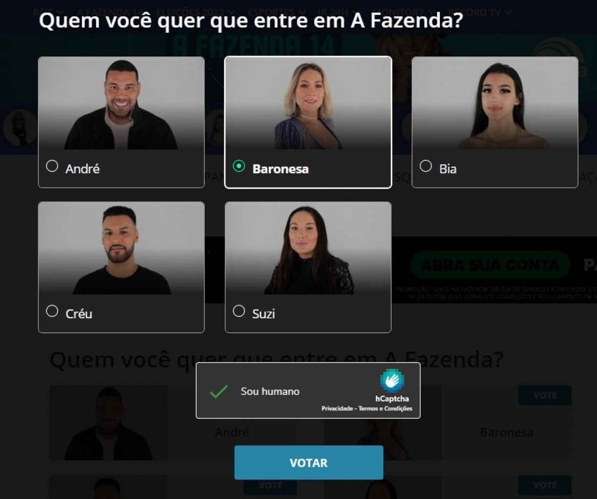 A Fazenda: Enquete do Paiol aponta votação apertada para entrar na sede