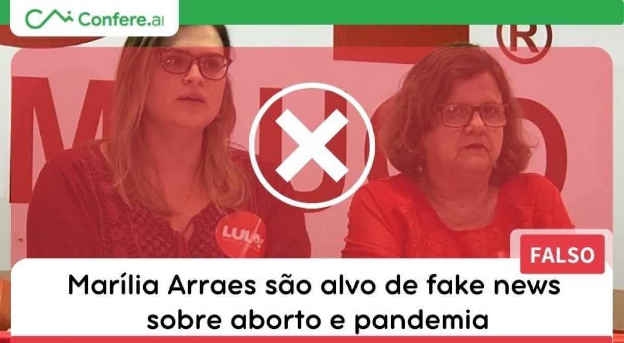 Marília Arraes é alvo de fake news sobre aborto e pandemia
