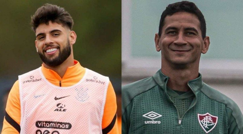 RODRIGO COCA/CORINTHIANS E MARCELO GONCALVES/FLUMINENSE