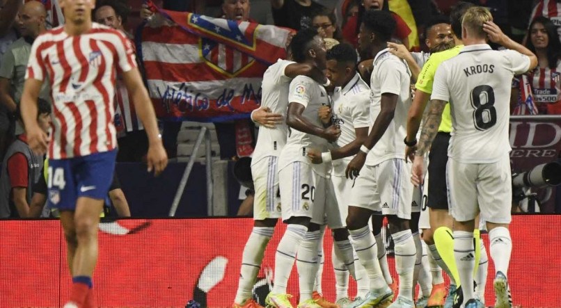O Real Madrid saiu na frente no clássico válido pelo Campeonato Espanhol