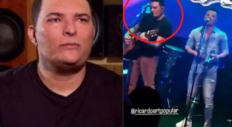 Leandro Lehart faz show após ser condenado por estupro e cárcere privado