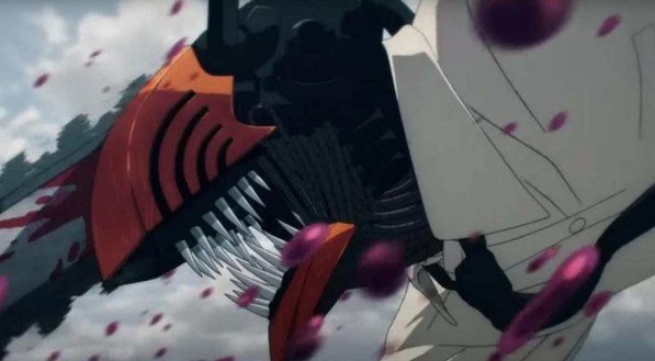 Crunchyroll.pt - Vermelho de sangue! Chainsaw Man toma