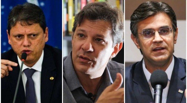 Tarc&iacute;sio de Freitas, Fernando Haddad e Rodrigo Garcia eram os principais candidatos na disputa pelo Governo de S&atilde;o Paulo, agora Tarc&iacute;sio e Haddad v&atilde;o para o segundo turno