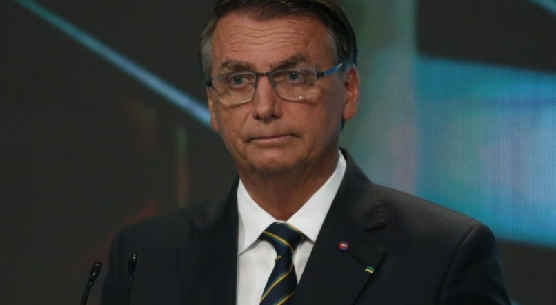 O ex-presidente Jair Bolsonaro

