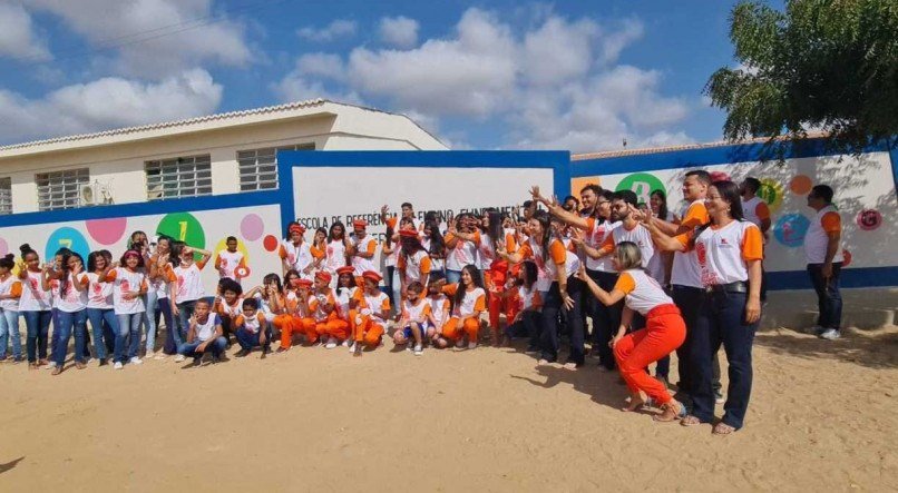 PREMIAÇÃO Escola de Referência em Ensino Fundamental Evandro Ferreira dos Santos, da rede municipal de ensino de Cabrobó, no Sertão de Pernambuco, está entre as 15 melhores do mundo