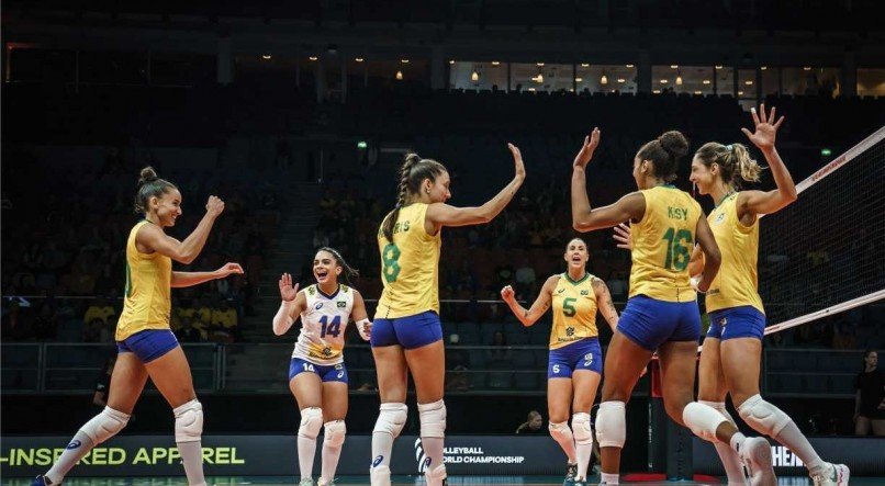 Assista ao vivo: Brasil x Japão pelo Campeonato Mundial de Vôlei feminino