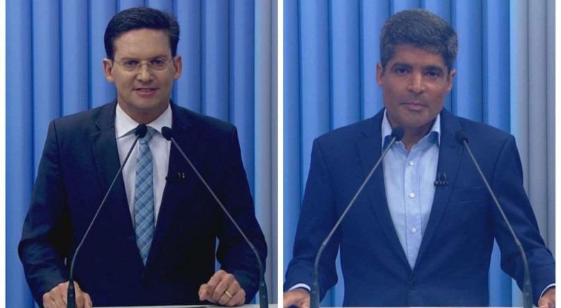 João Roma e ACM Neto participaram do Debate da Globo