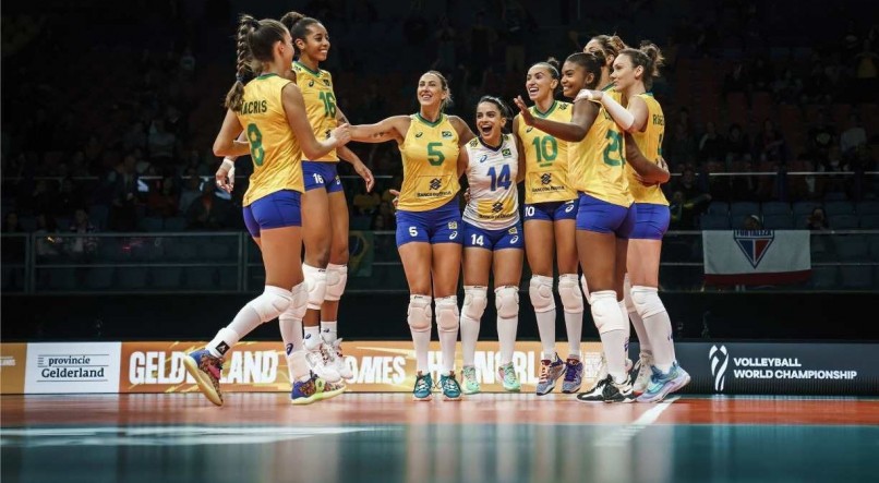 Brasil x It&aacute;lia se enfrentam pela semifinal do Mundial de V&ocirc;lei Feminino 2022
