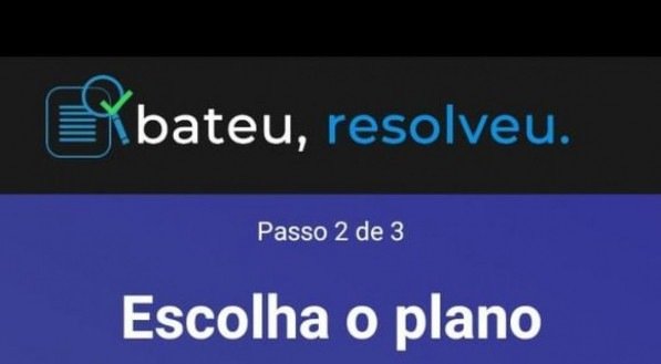 Aplicativo Bateu, resolveu, criado para ajudar condutores que se envolvem em colis&otilde;es de tr&acirc;nsito