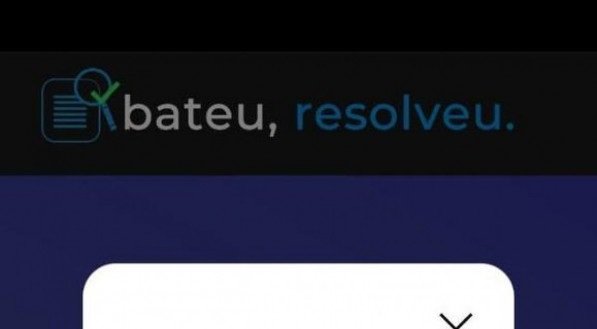 Aplicativo Bateu, resolveu, criado para ajudar condutores que se envolvem em colis&otilde;es de tr&acirc;nsito