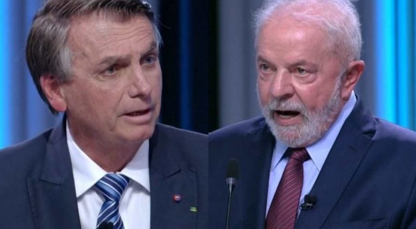 Debate presidencial com Bolsonaro e Lula