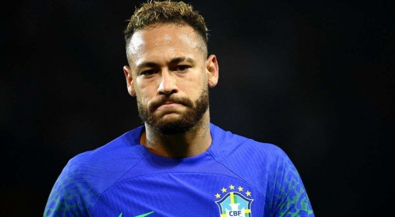 Neymar voltou a jogar hoje pelo Brasil contra a Coreia do Sul pelas oitavas de final da Copa do Mundo 2022