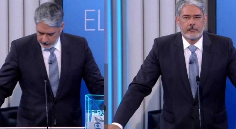 William Bonner mediou o último debate dos candidatos à Presidência do Brasil na Globo