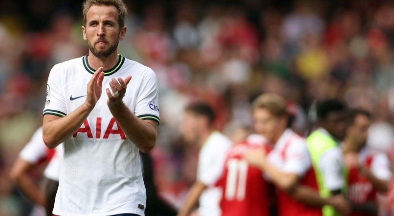 Harry Kane ser&aacute; titular do Tottenham no jogo de hoje (03) contra o Everton