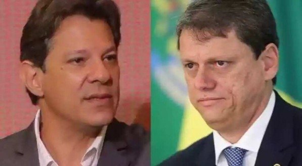 Fernando Haddad e Tarcísio de Freitas disputam o governo de São Paulo