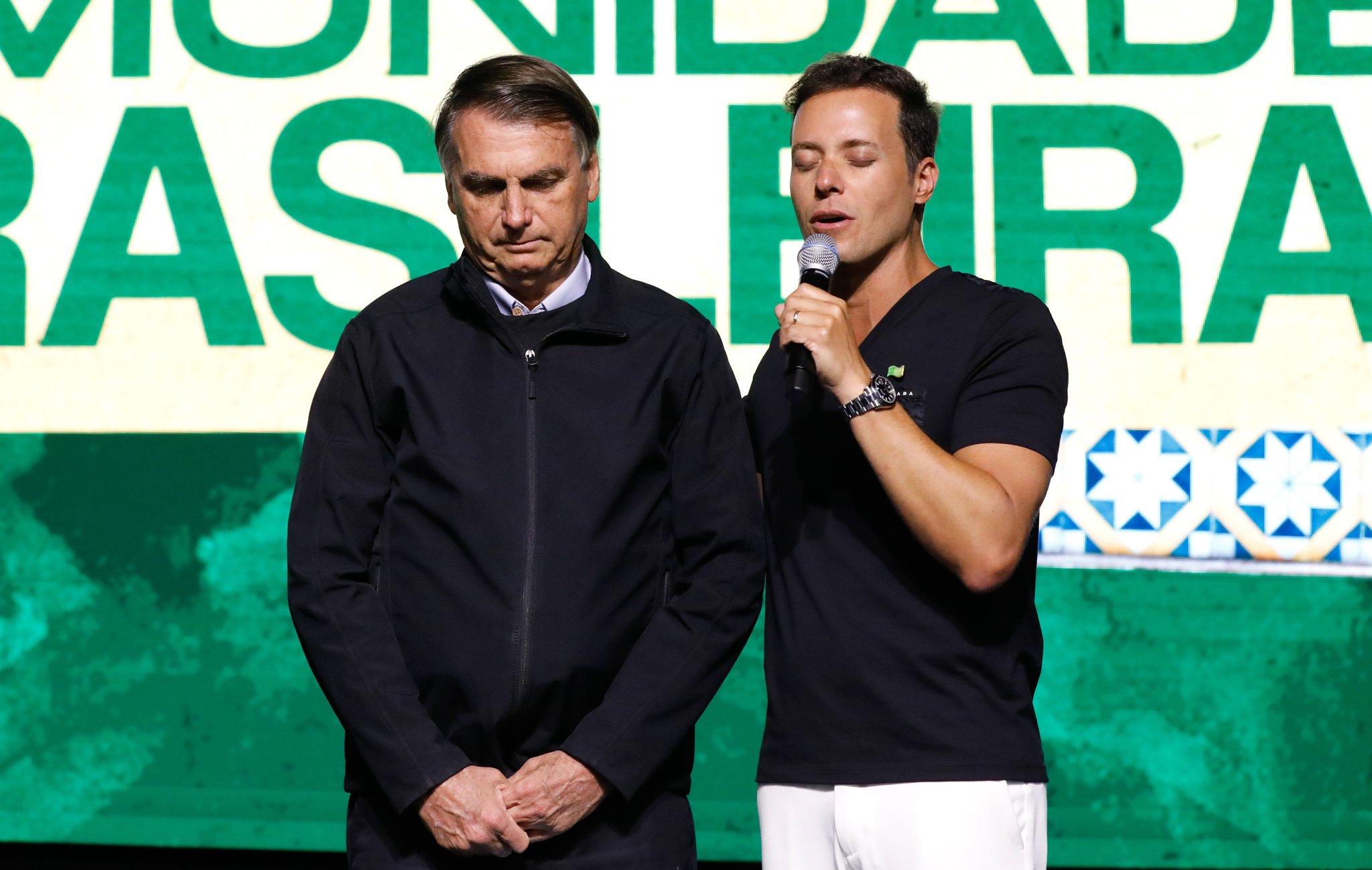 Bolsonaro (PL) e Pastor André Valadão