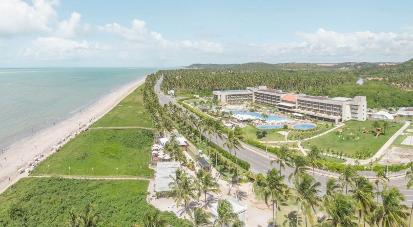 O Japaratinga Lounge Resort fica localizado bem no coração da Costa dos Corais no litoral norte alagoano