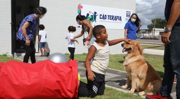 No Parque da Cidade também funciona o Cão Terapia, onde é oferecido tratamento gratuito para crianças portadoras de transtorno de espectro autista. 
