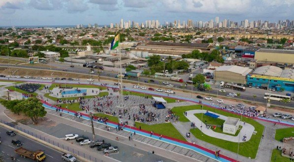 Parque da Cidade, no bairro de Prazeres, em Jaboat&atilde;o dos Guararapes.