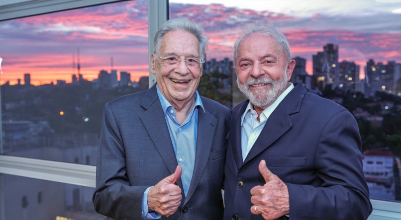 Lula e FHC (PSDB). Ex-presidente e antigo advers&aacute;rio de Lula, FHC apoiou candidatura do petista no segundo turno