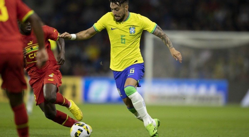Alex Telles jogou a Copa do Mundo pelo Brasil