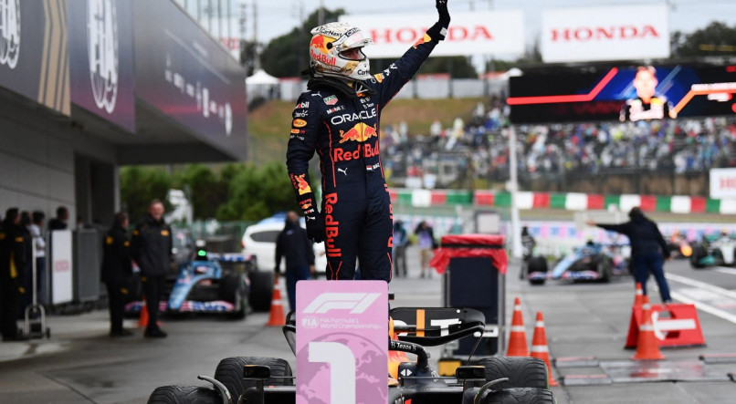 Verstappen foi campeão nesta madrugada no GP do Japão