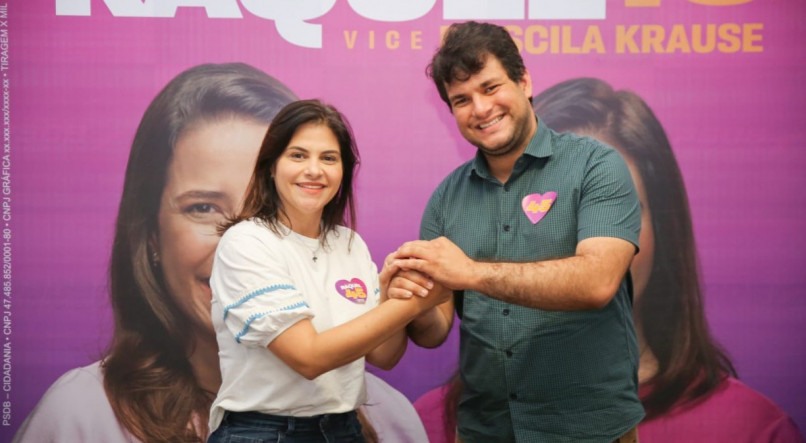 PALANQUE Líder da oposição de Tupanatinga, Dr. Diego Teixeira (MDB), esteve na sede do PSDB, neste domingo, e declarou seu apoio para a candidatura de Raquel Lyra