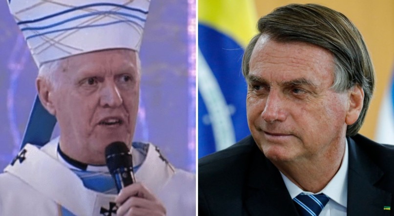 O bispo Dom Orlando Brandes teria sido alvo de vaias de apoiadores do presidente Bolsonaro.