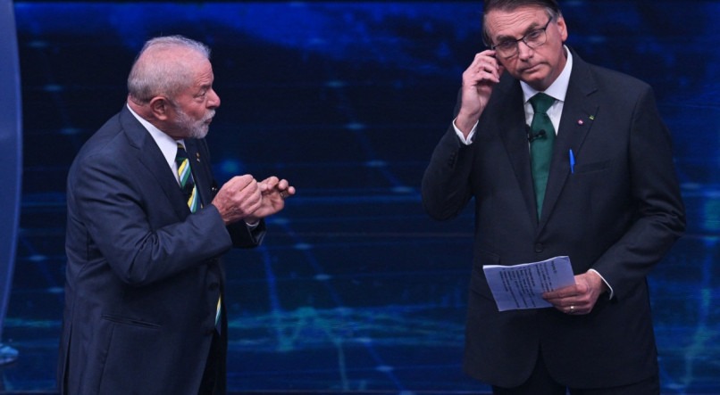 Lula e Bolsonaro se enfrentaram pela primeira vez neste segundo turno, no debate da Band realizado no dia 16 de outubro