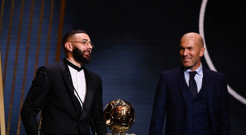 Benzema venceu a Bola de Ouro de 2022