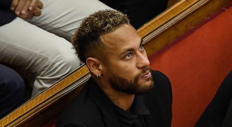 Neymar em julgamento na Espanha