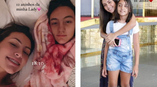 Filha mais velha de Michelle Bolsonaro, Letícia Firmo publica homenagem à irmã Laura nas redes sociais