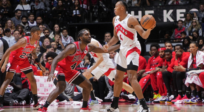 Chicago Bulls e Toronto Raptors se enfrentam pela pr&eacute;-temporada da NBA