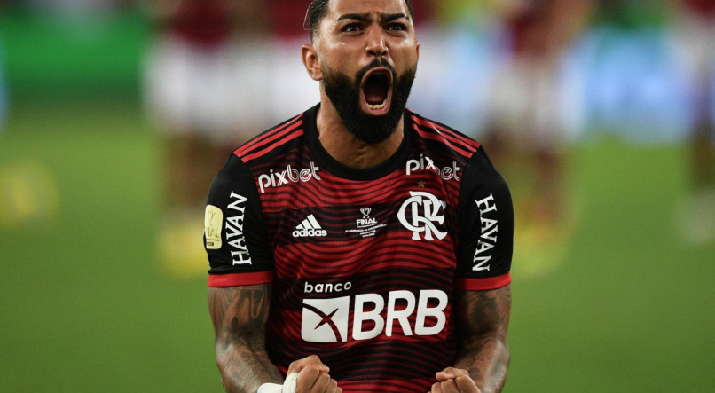 Gabigol &eacute; titular no Flamengo na final da Libertadores contra o Athletico-PR