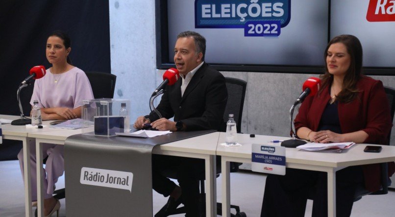 Raquel e Mar&iacute;lia participaram de debate na R&aacute;dio Jornal nesta quinta (20)