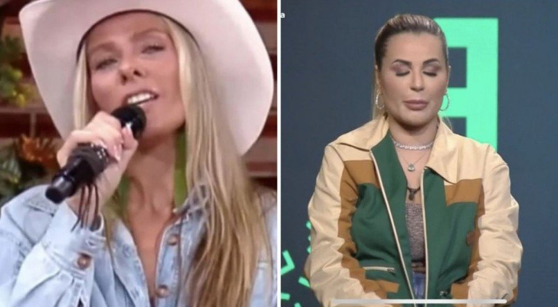 Adriane Galisteu deu uma bronca em Deolane ao vivo durante a roça