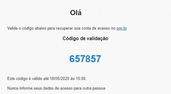 Como recuperar o acesso gov.br por e-mail