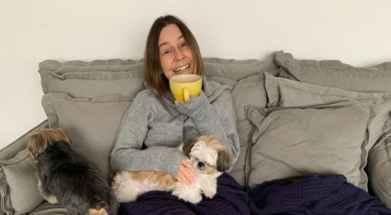 Susana Naspolini compartilhava sua vivência transbordando boas energias em suas redes sociais.