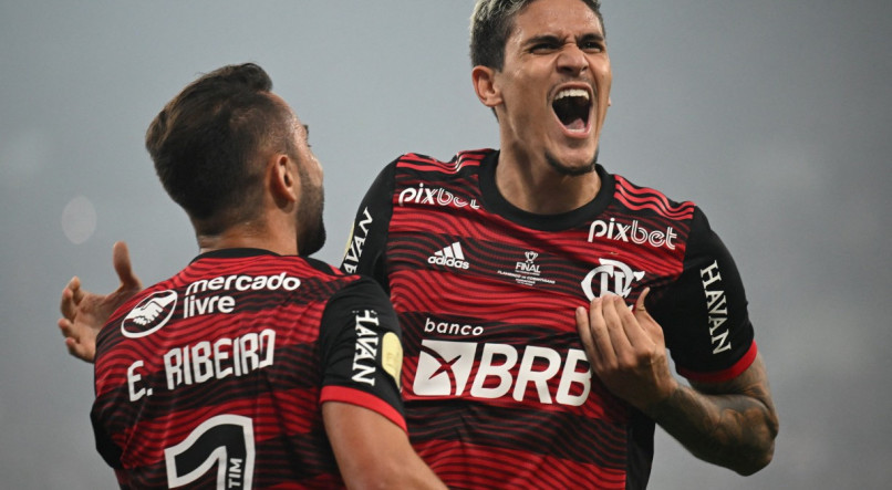 Pedro e Everton Ribeiro foram titulares no Flamengo diante do Bragantino pelo Brasileir&atilde;o